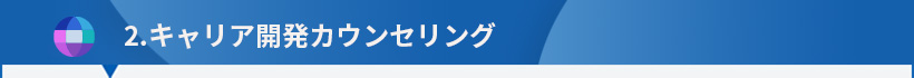 2. キャリア開発カウンセリング